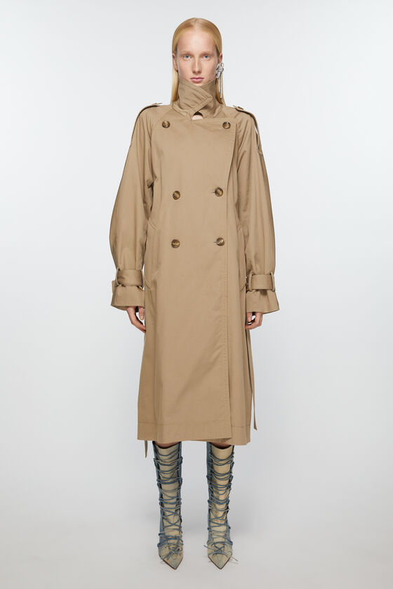 (image for) Fashionable Double-breasted trench coat